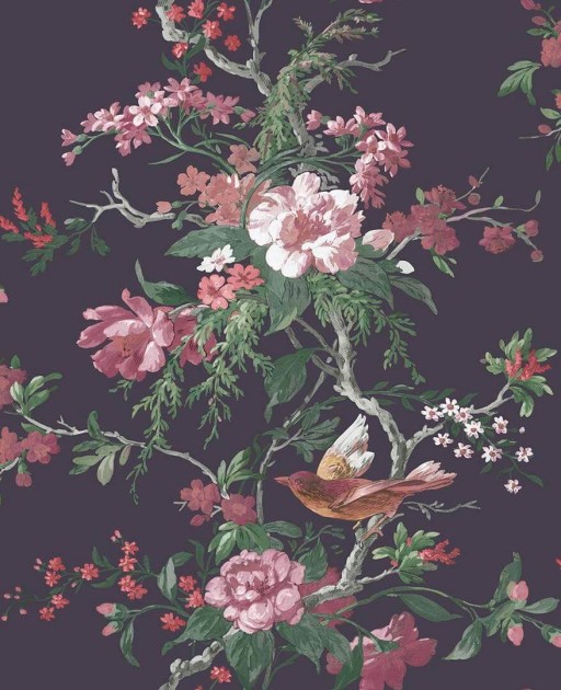 Graham & Brown 107875 Explorer - tapeta w kwiaty i ptaki