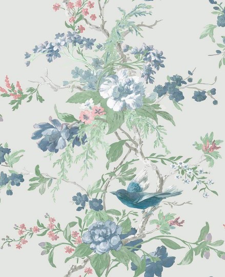Graham & Brown 107877 Explorer - tapeta w kwiaty i ptaki