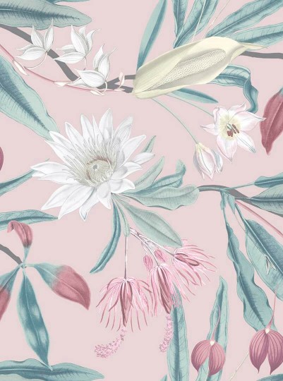 Graham & Brown 107602 Explorer - tapeta w egzotyczne kwiaty