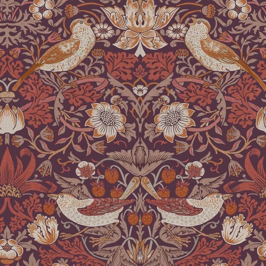 Graham & Brown 124229 William Morris At Home - tapeta w ptaki i roślinne ornamenty