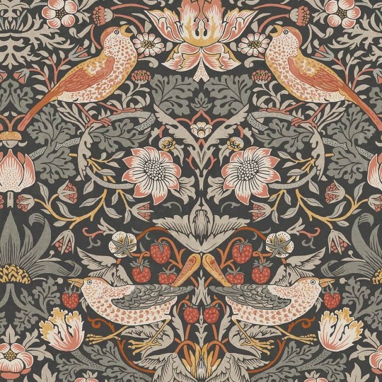 Graham & Brown 124230 William Morris At Home - tapeta w ptaki i roślinne ornamenty