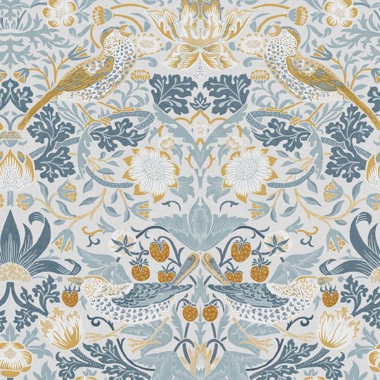 Graham & Brown 124232 William Morris At Home - tapeta w ptaki i roślinne ornamenty