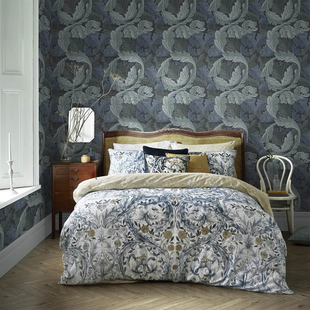Graham & Brown 124225 William Morris At Home - tapeta w liście akantu