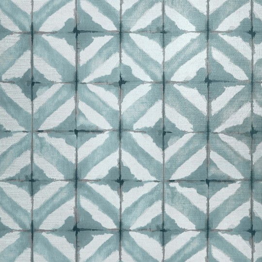 Thibaut T24443 Yutori Water Blocks Mineral - geometryczna tapeta z sizalu