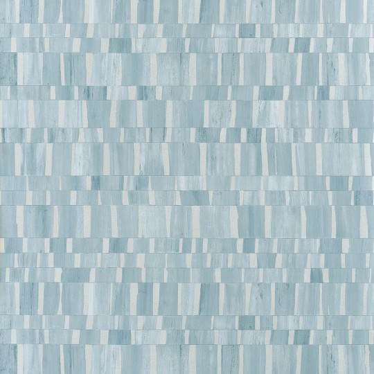 Thibaut TWW34028 Texture Resource 9 Twilingate Wide Width Spa Blue - tapeta geometryczna