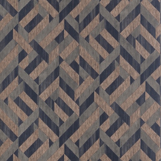 Thibaut T34034 Texture Resource 9 Bristlecone Green and Black - tapeta geometryczna imitująca drewno