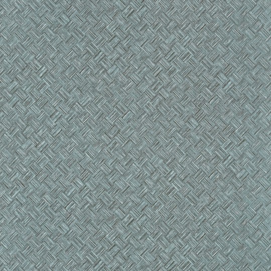 Thibaut T34062 Texture Resource 9 Saddle Weave Peacock - tapeta w splot koszykowy