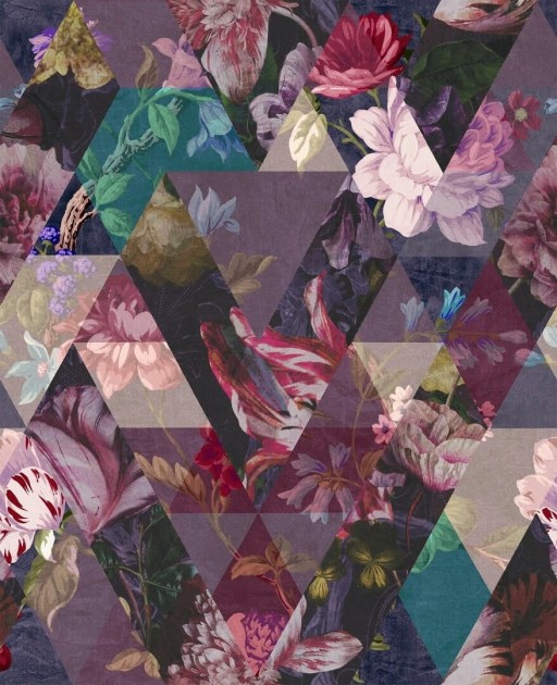 Graham & Brown 112276 Pioneer - tapeta geometryczna w kwiaty