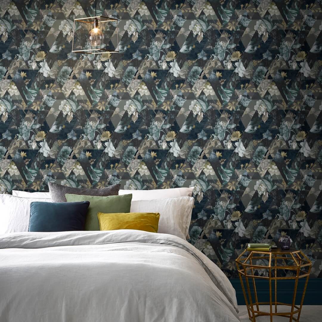 Graham & Brown 112277 Pioneer - tapeta geometryczna w kwiaty