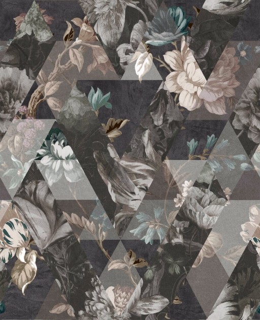 Graham & Brown 112278 Pioneer - tapeta geometryczna w kwiaty