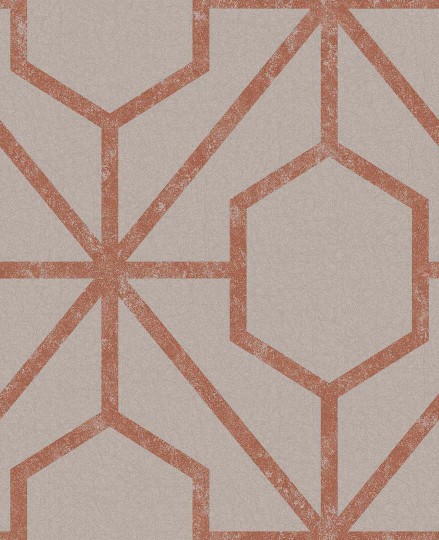 Graham & Brown 112199 Pioneer - tapeta w złotą kratownicę