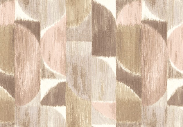 Cristiana Masi 27524 Sintesi Kiklos - tapeta w półkola i prostokąty