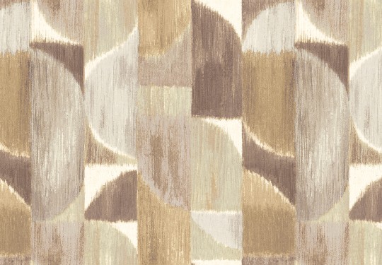 Cristiana Masi 27525 Sintesi Kiklos - tapeta w półkola i prostokąty