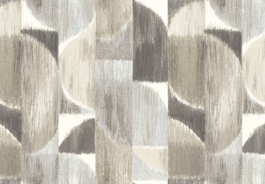 Cristiana Masi 27529 Sintesi Kiklos - tapeta w półkola i prostokąty