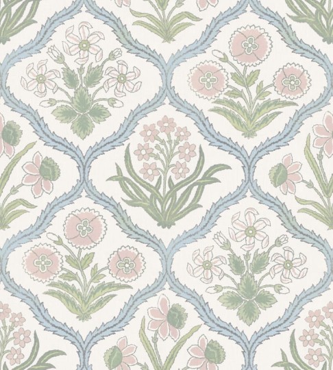Sandberg S10827 Rosa & Friends Rosa Pastel - tapeta w kwiaty
