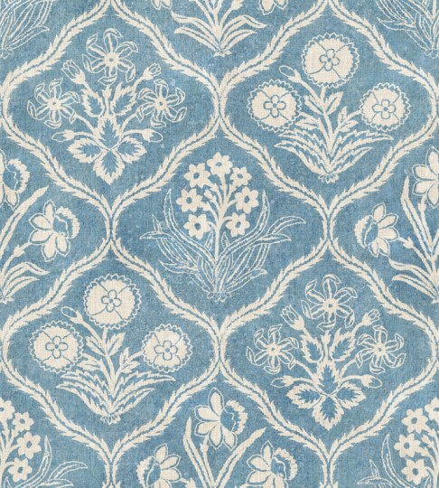Sandberg S10828 Rosa & Friends Rosa Blue - tapeta w kwiaty