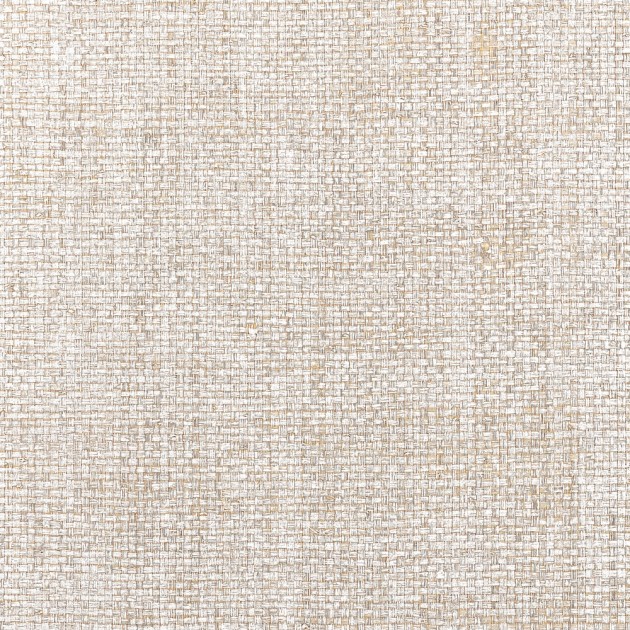 Thibaut T19604 Grasscloth Resource 6 Lauderdale White - tapeta z rafii w splot koszykowy