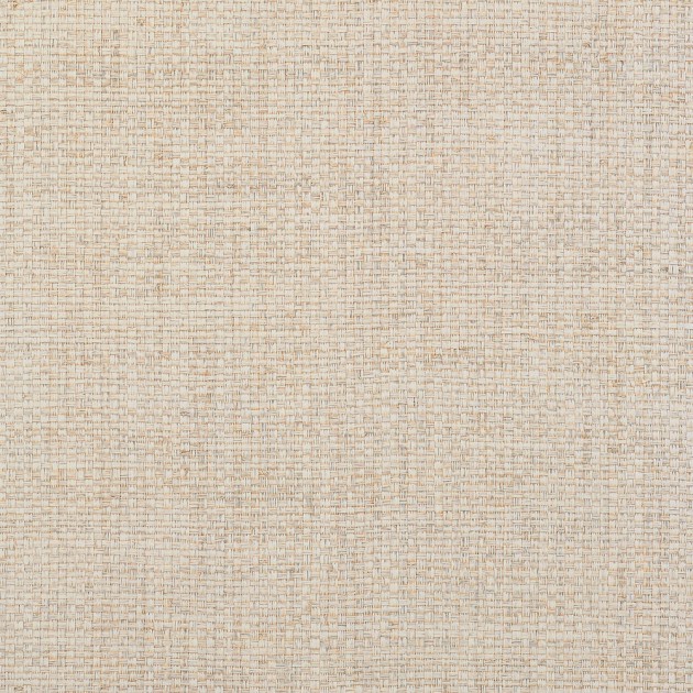 Thibaut T19608 Grasscloth Resource 6 Lauderdale Beige - tapeta z rafii w splot koszykowy