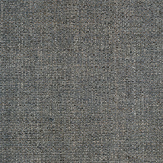 Thibaut T19611 Grasscloth Resource 6 Lauderdale Grey - tapeta z rafii w splot koszykowy