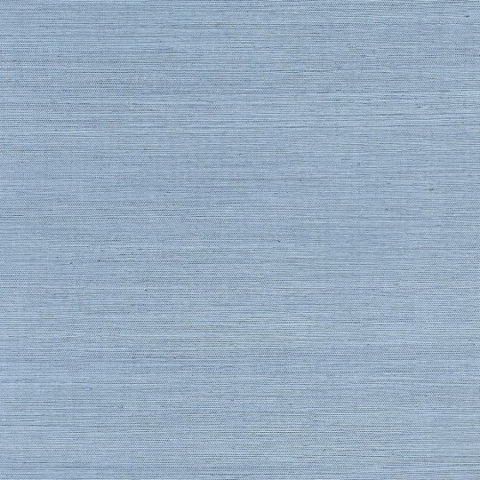 Thibaut T19619 Grasscloth Resource 6 Shang Extra Fine Sisal Blue Dusk - tapeta z sizalu