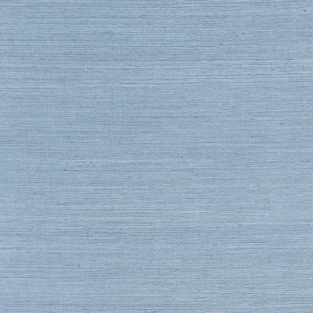 Thibaut T19619 Grasscloth Resource 6 Shang Extra Fine Sisal Blue Dusk - tapeta z sizalu