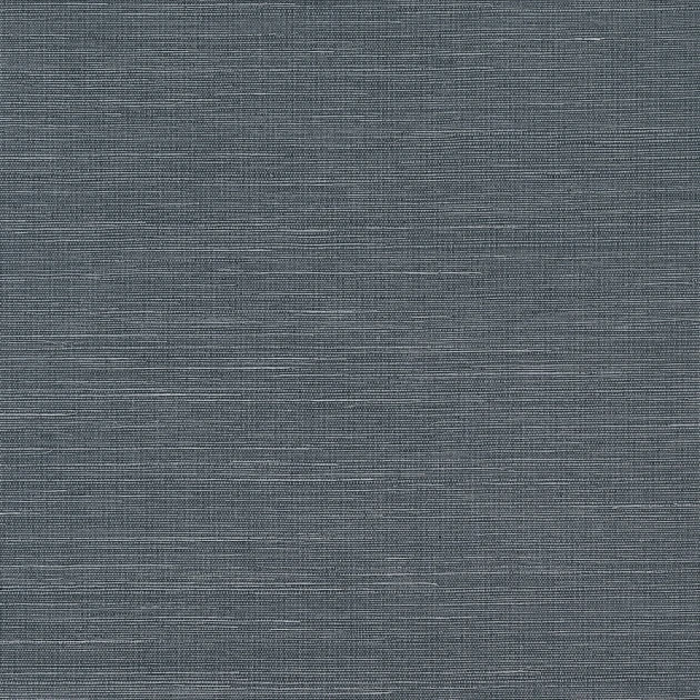 Thibaut T19622 Grasscloth Resource 6 Shang Extra Fine Sisal Coal - tapeta z sizalu