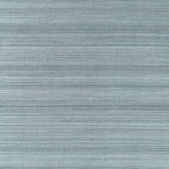 Thibaut T19668 Grasscloth Resource 6 Windward Sisal Stormy Blue - tapeta z sizalu w prążki