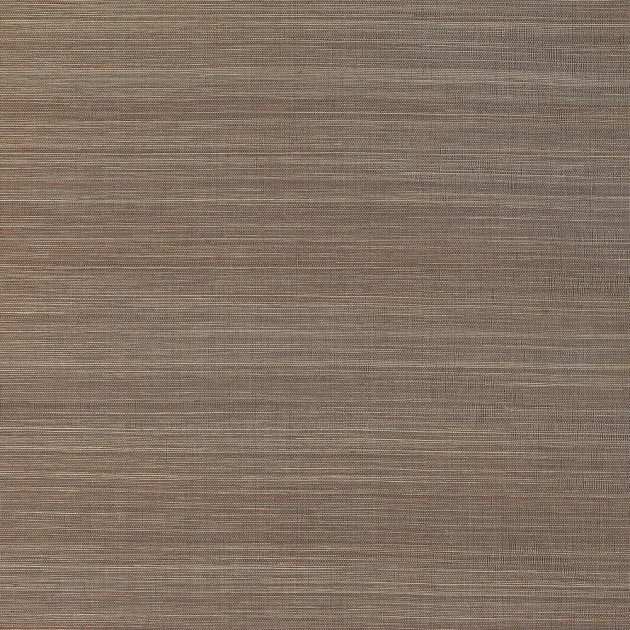 Thibaut T19676 Grasscloth Resource 6 Windward Sisal Mink - tapeta z sizalu w prążki