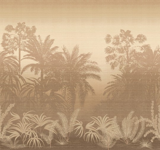 Khroma DGZON1042-260 Amazone Awarra Taupe - mural w dżunglę