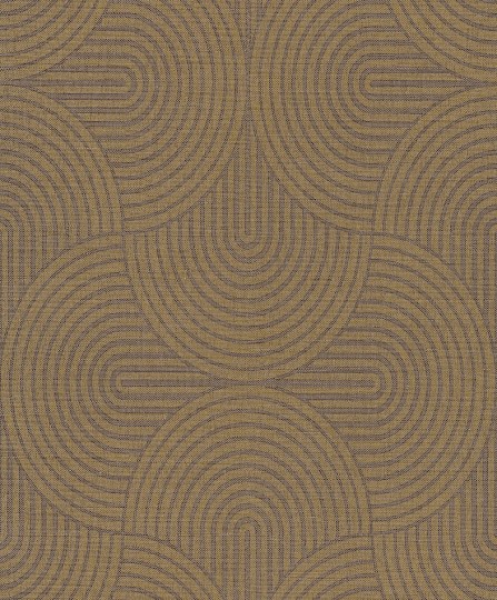 Khroma EAR605 The Texture Book Earth Ochre - tapeta w geometryczny wzór półkoli