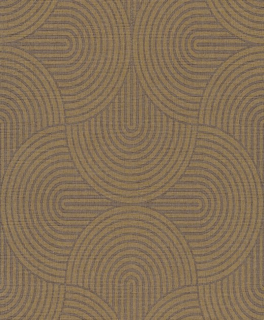 Khroma EAR605 The Texture Book Earth Ochre - tapeta w geometryczny wzór półkoli