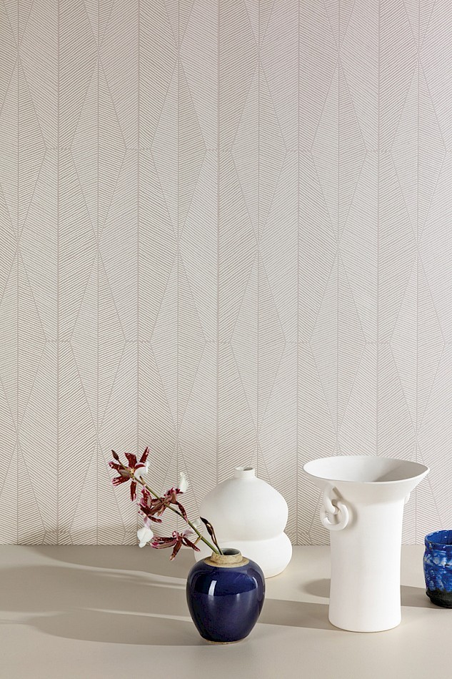 Khroma YSA302 The Texture Book Ari Taupe - tapeta w romby