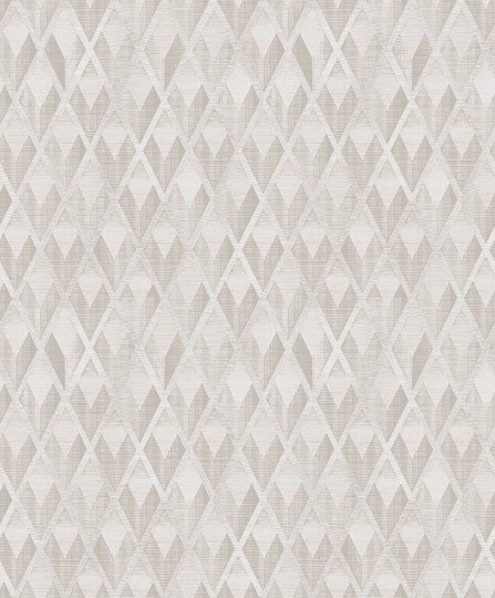 Khroma CAB502 The Texture Book Facet Ivory - tapeta w romby