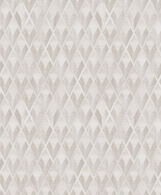 Khroma CAB502 The Texture Book Facet Ivory - tapeta w romby