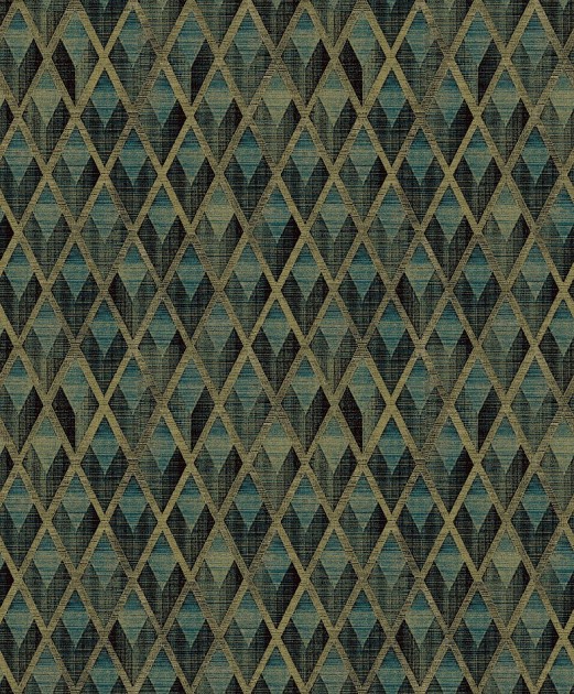Khroma CAB503 The Texture Book Facet Aqua - tapeta w romby