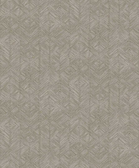 Khroma TRI105 The Texture Book Enitan Taupe - tapeta w jodełkę i romby