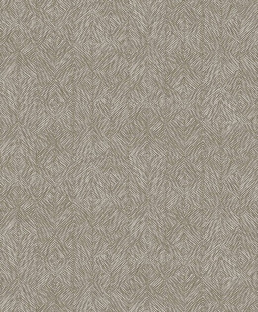 Khroma TRI105 The Texture Book Enitan Taupe - tapeta w jodełkę i romby