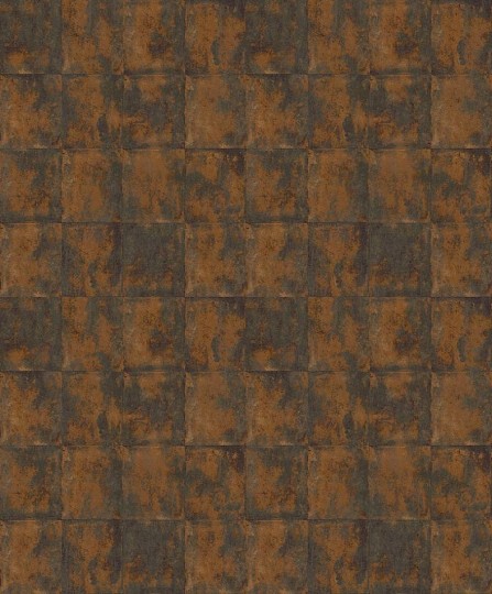 Khroma ORB403 The Texture Book Solid Bronze - tapeta w postarzane płytki