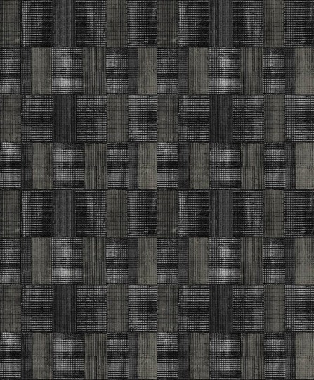 Khroma SUM301 The Texture Book Gyan Rock - tapeta geometryczna w plecione prostokąty