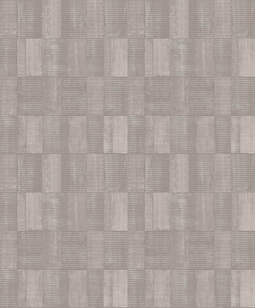 Khroma SUM303 The Texture Book Gyan Taupe - tapeta geometryczna w plecione prostokąty