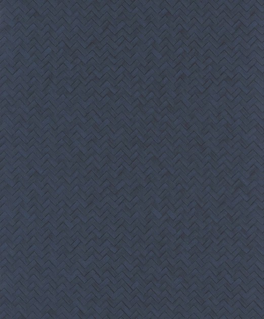Khroma WIL304 The Texture Book Kagome Indigo - tapeta geometryczna w zygzaki