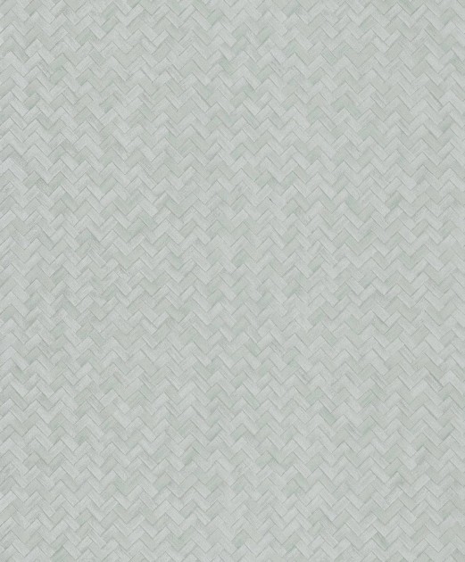 Khroma WIL305 The Texture Book Kagome Jade - tapeta geometryczna w zygzaki
