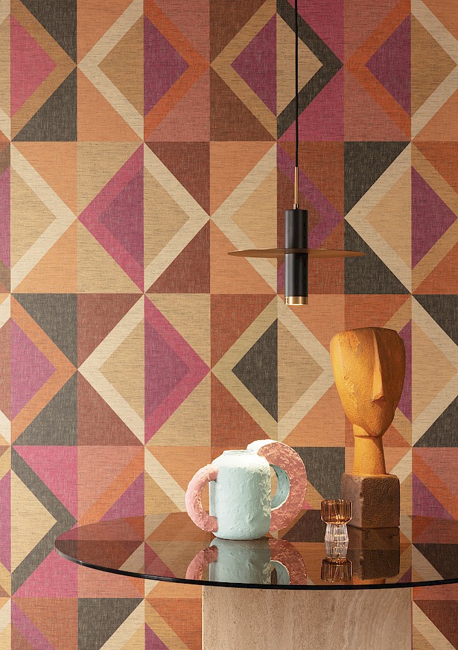 Khroma DGJOY4041-260 Poémas Lunca Punch - mural sizalowy geometryczny