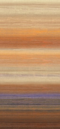 Khroma DGRIC205-260 Serica Chanderi Sunset - mural w poziome pasy z efektem ombre