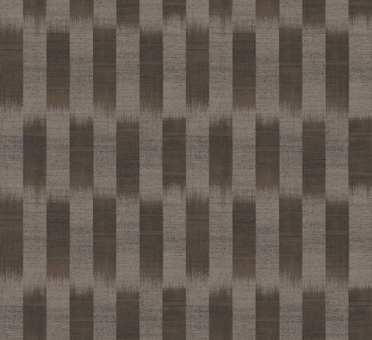 Khroma RIC102 Serica Patola Coffee - tapeta w cieniowane pasy