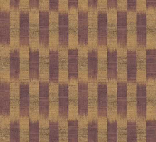 Khroma RIC103 Serica Patola Umber - tapeta w cieniowane pasy