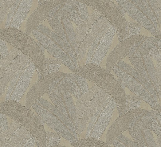 Khroma RIC206 Serica Banyan Elm - tapeta w liście bananowca