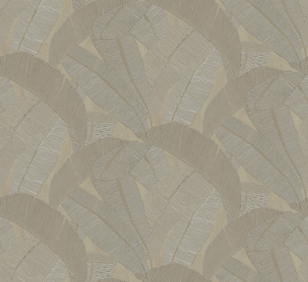 Khroma RIC206 Serica Banyan Elm - tapeta w liście bananowca