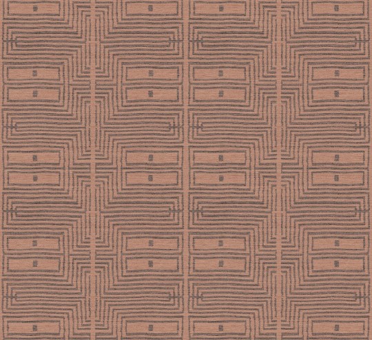 Khroma RIC301 Serica Serica Mocca - tapeta w labirynt