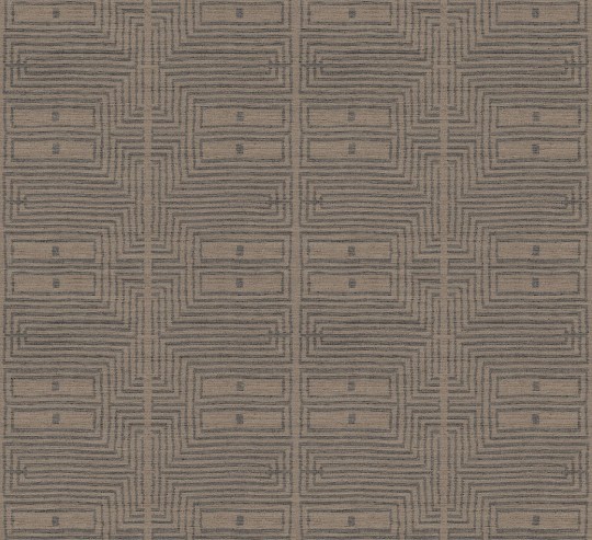 Khroma RIC303 Serica Serica Coffee - tapeta w labirynt